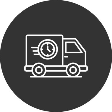 Taşıma simgesinin vektör illüstrasyonu