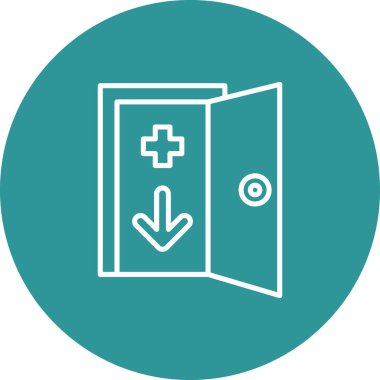 Bir kitap simgesinin vektör illüstrasyonu