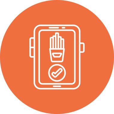 akıllı telefonlu bir cep telefonu