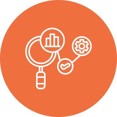 seo modern simgesinin vektör illüstrasyonu