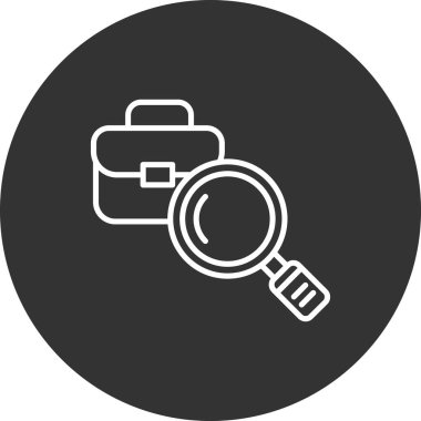 seo modern simgesinin vektör illüstrasyonu