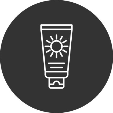 Güneş ve ikon sembolünün vektör çizimi. Güneş grafiği ve ağ için sıcak stok sembolü.