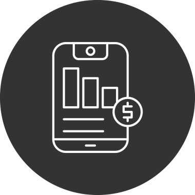 mobil simge vektör illüstrasyonu