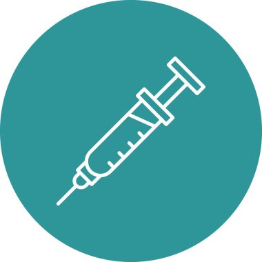 Şırınga vektör simgesi