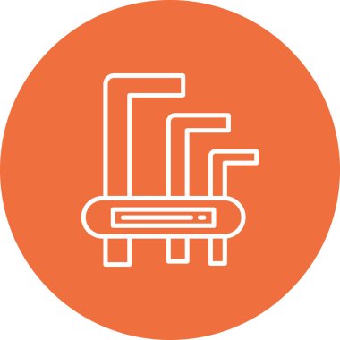 Modern b 'nin vektör illüstrasyonu eksik simgesi