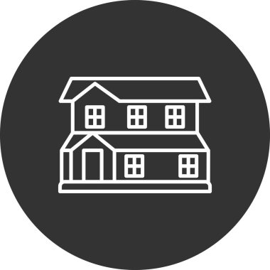 ev simgesi vektör illüstrasyonu