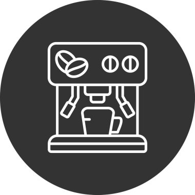 robot. Web simgesi basit illüstrasyon