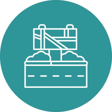 servis simgesi vektör illüstrasyonu