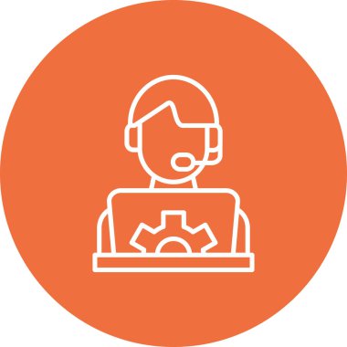 seo modern simgesinin vektör illüstrasyonu