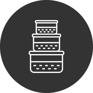 Gıda simgesinin vektör illüstrasyonu