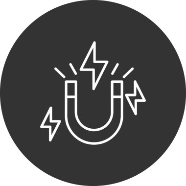 Güç simgesinin vektör illüstrasyonu