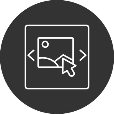 Seo simgesinin vektör illüstrasyonu