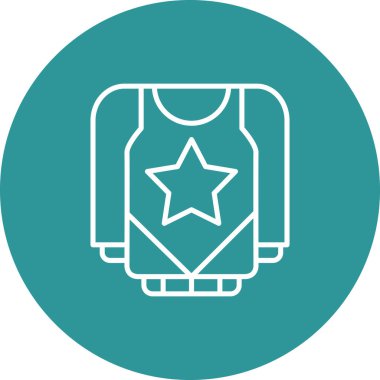 Modern simgenin vektör illüstrasyonu