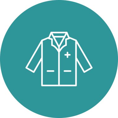 doktor vektör simgesi modern illüstrasyon