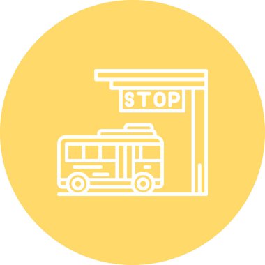 Otobüs simgesi çizimini durdur