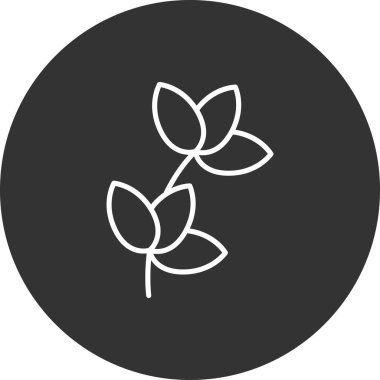 çiçek web vektör simgesi