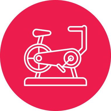 bisiklet ikonu vektör illüstrasyonu