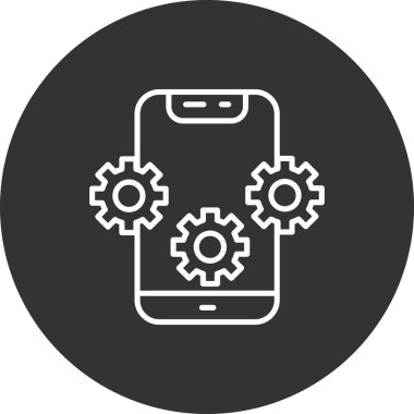 vites simgeli cep telefonu, basit biçim