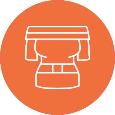 Modern b 'nin vektör illüstrasyonu eksik simgesi