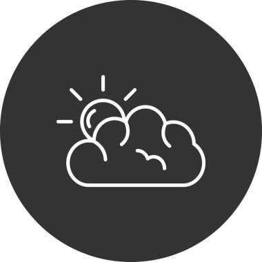 vektör Bulut simgesi illüstrasyonu