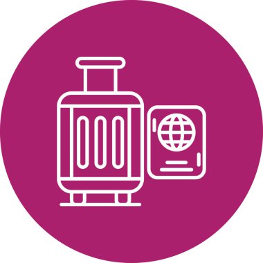 Modern benzin istasyonunun vektör illüstrasyonu