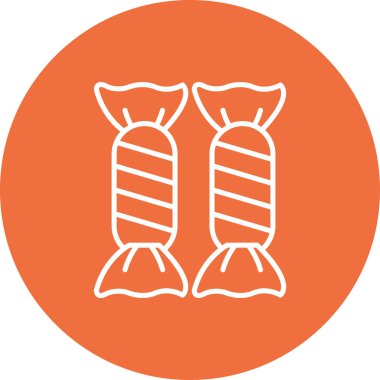 sosis simgesi vektör illüstrasyonu