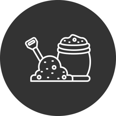 Gıda simgesinin vektör illüstrasyonu