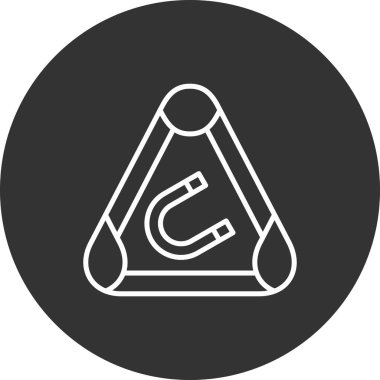 Bir bisiklet simgesinin vektör çizimi