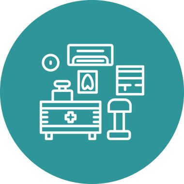 Tıbbi simgenin vektör illüstrasyonu