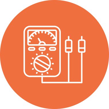 Bir kan testi simgesinin vektör çizimi