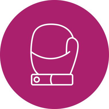 Bir kadın simgesinin vektör illüstrasyonu