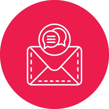 posta simgesi, vektör illüstrasyonu