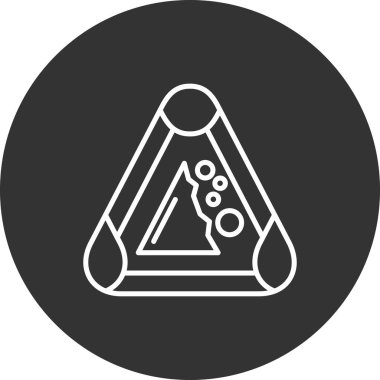 Modern simgenin vektör illüstrasyonu