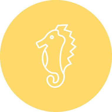 At başı simgesinin vektör illüstrasyonu