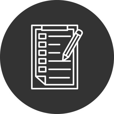 Vektör belgesi Simge illüstrasyonu