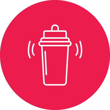 vektör kahve bardağı ikonu vektör illüstrasyonu