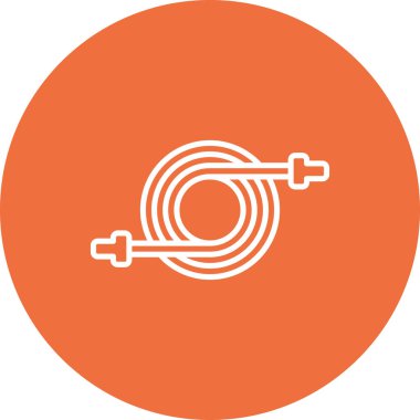 Bir ipin vektör illüstrasyonu