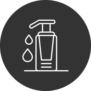 Bir şişe sıvı sabun, sıvı, sabun, sabun, hijyen ikonu