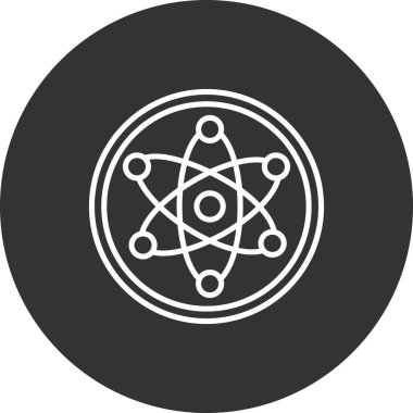 Bir pusula simgesinin vektör illüstrasyonu