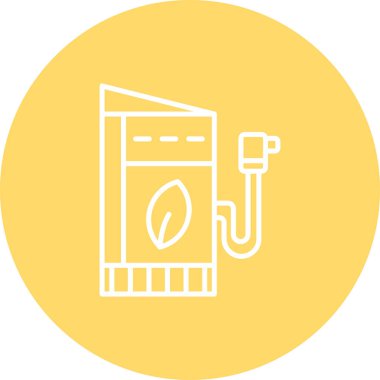 yakıt vektör simgesi kolayca değiştirilebilir veya düzenlenebilir