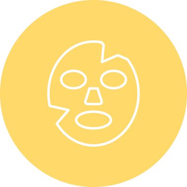 Ölü adam. Web simgesi vektör illüstrasyonu