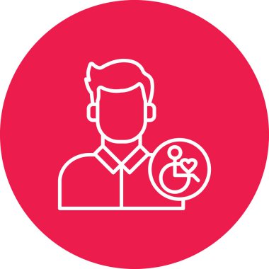 erkek doktor vektör simgesi