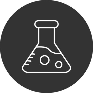 Kimya simgesinin vektör illüstrasyonu