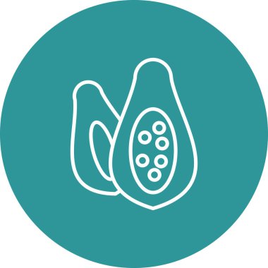 Gıda simgesinin vektör illüstrasyonu