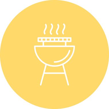 Banyo. Web simgesi basit illüstrasyon