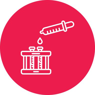 Modern simgenin vektör illüstrasyonu