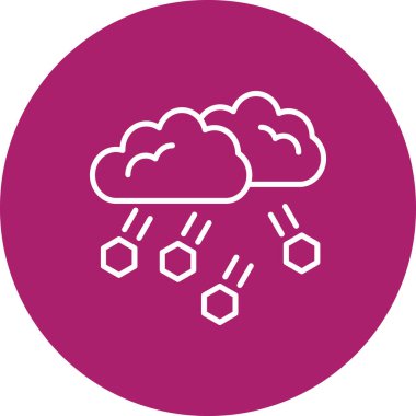 vektör Bulut simgesi illüstrasyonu