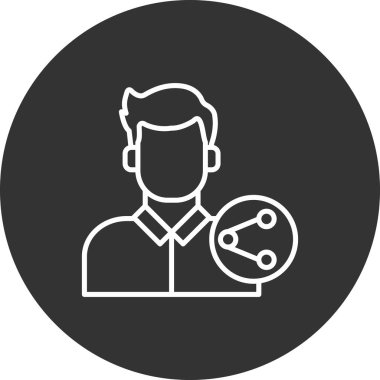 seo modern simgesinin vektör illüstrasyonu