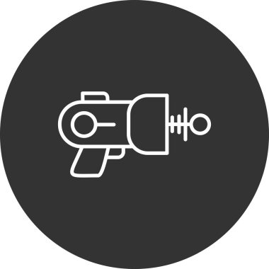 Kamera simgesi. Web için vektör simgesinin basit illüstrasyonu