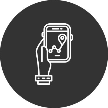 seo modern simgesinin vektör illüstrasyonu